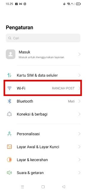 Cara Memindai Wifi