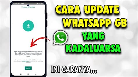 Cara Memperbarui Whatsapp Yang Kadaluarsa