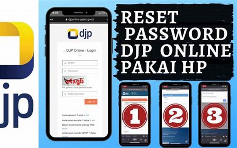 Cara Mendapatkan Password Djp Online