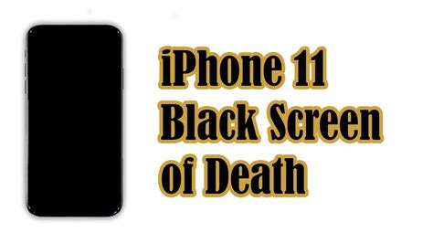 Cara Mengatasi Iphone 11 Black Screen