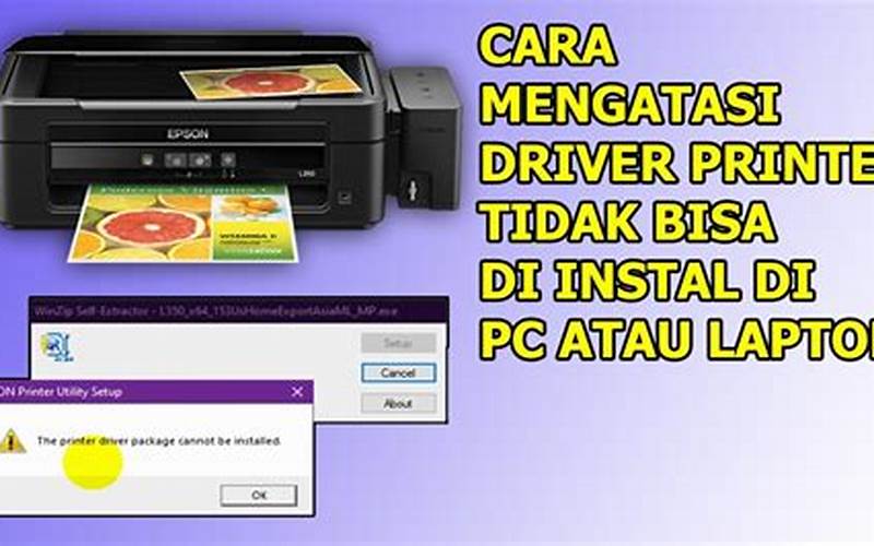 Cara Mengatasi Masalah Driver Printer Di Windows 10