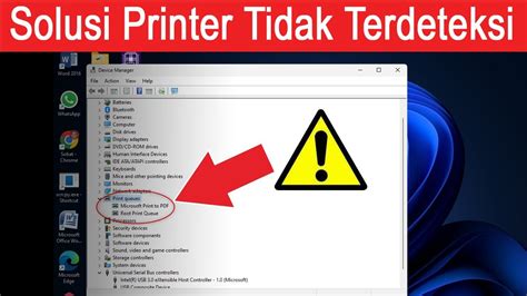 Cara Mengatasi Masalah Printer yang Tidak Terdeteksi di Komputer Windows 10