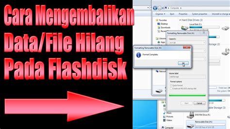 Cara Mengembalikan File yang Hilang di Flashdisk di Windows 10