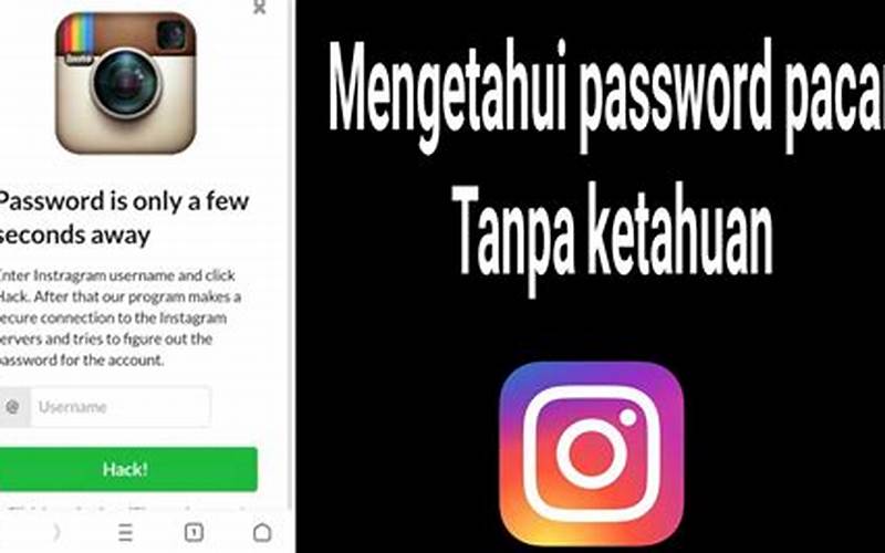 Cara Mengetahui Password Instagram Tanpa Email Dan Nomor Hp