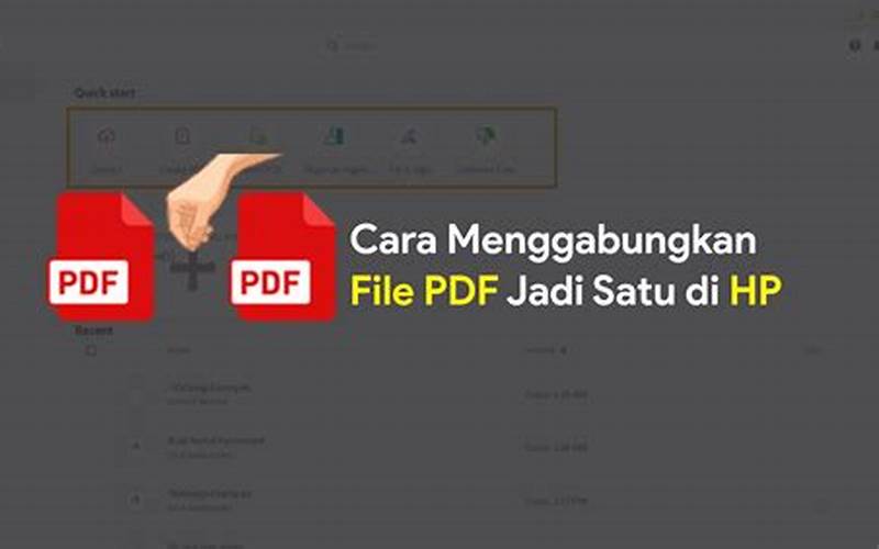Cara Menggabungkan File Pdf Menggunakan Fitur Print To Pdf