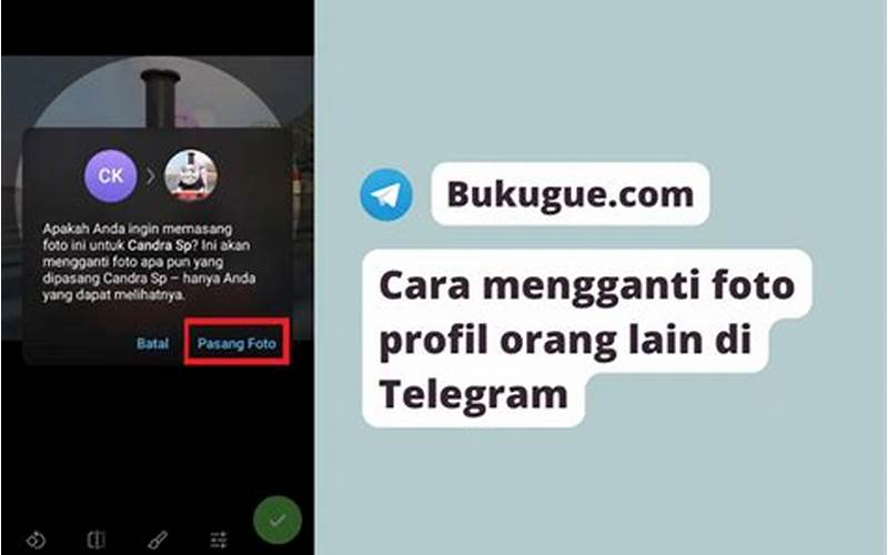 Cara Mengganti Foto Profil Di Telegram