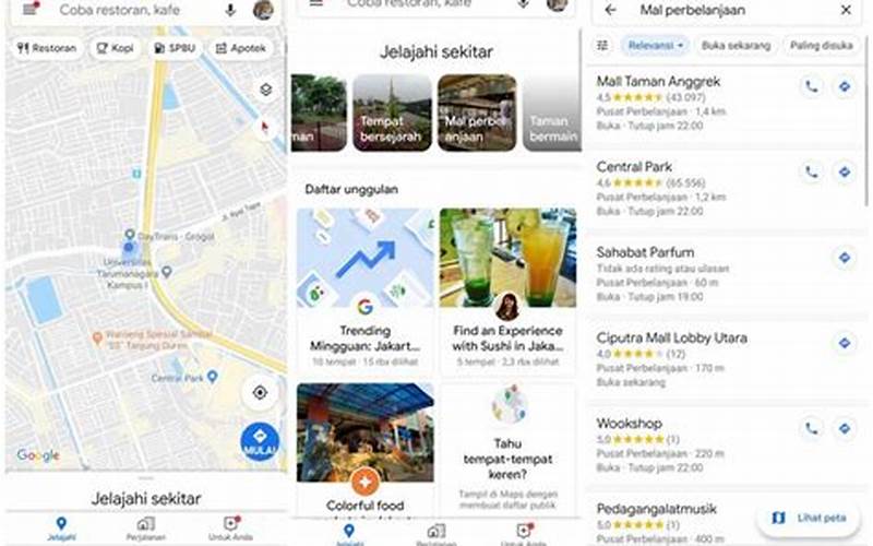 Cara Menggunakan Ok Google Untuk Mencari Tempat Wisata Terdekat