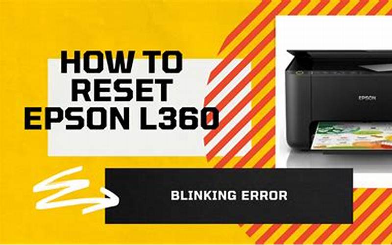 Cara Menggunakan Resetter Epson L360