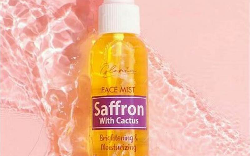 Cara Menggunakan Saffron Face Mist Untuk Jerawat