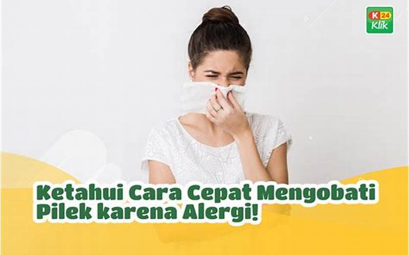 Cara Menghilangkan Alergi