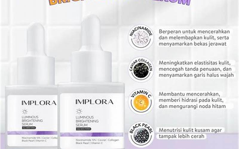 Cara Menghilangkan Jerawat Dengan Serum Implora