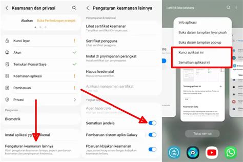 Cara Mengunci Aplikasi di HP Samsung A02s