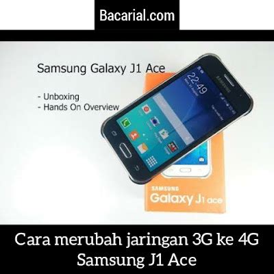 Cara Merubah Jaringan 3G ke 4G Samsung