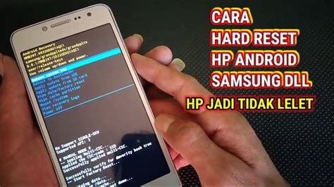 Cara Reset HP Samsung