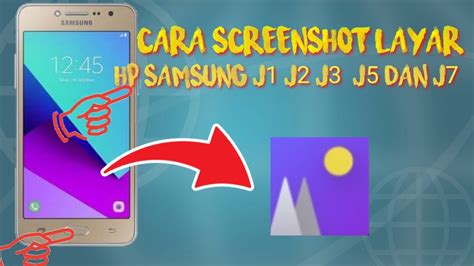 Cara Screenshot HP Samsung J5