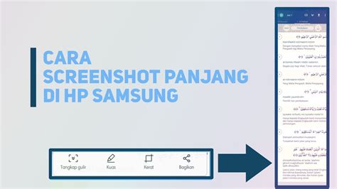 Cara Screenshot Panjang Tanpa Aplikasi di HP Samsung