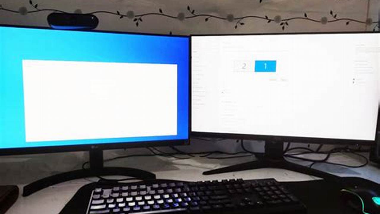 Cara Setting Dual Monitor Di Windows 7, 8, 10, 11 Untuk PC & Laptop