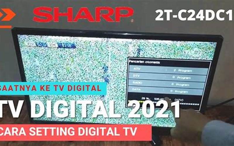 Cara Setting Tv Digital Sharp