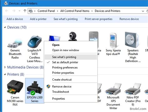 Cara Sharing Printer di Windows 10