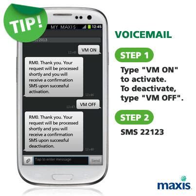 Cara Top Up Maxis Melalui SMS