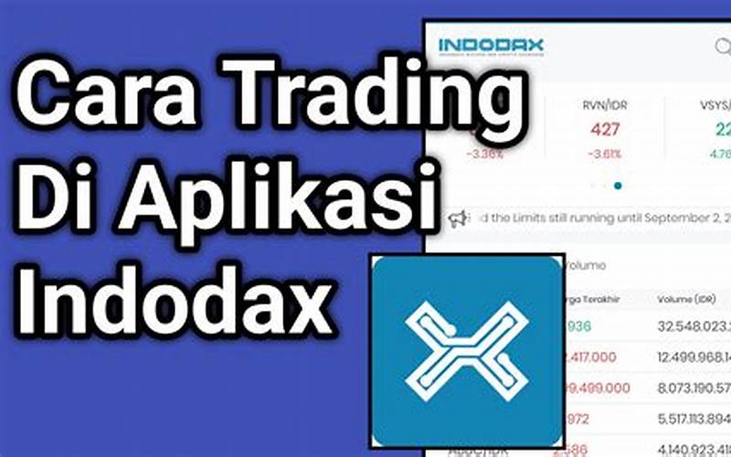 Cara Trading Di Indodax Untuk Pemula