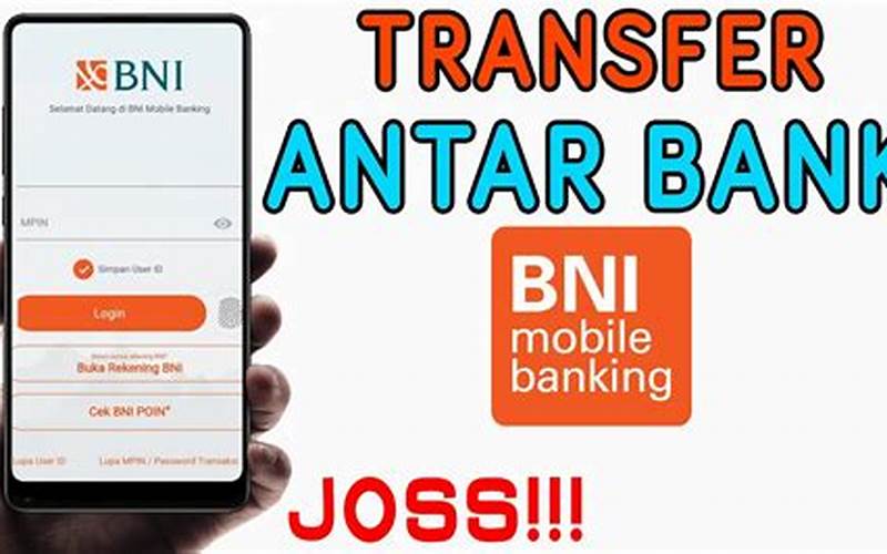 Cara Transfer Antar Bank Bni