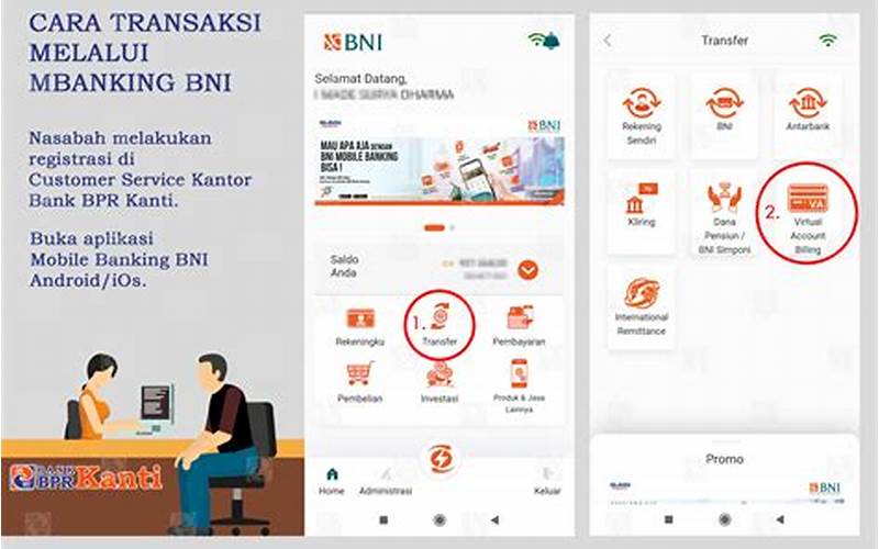 Cara Transfer Mobile Banking Bni