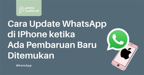 Cara Update Whatsapp Di Iphone 5