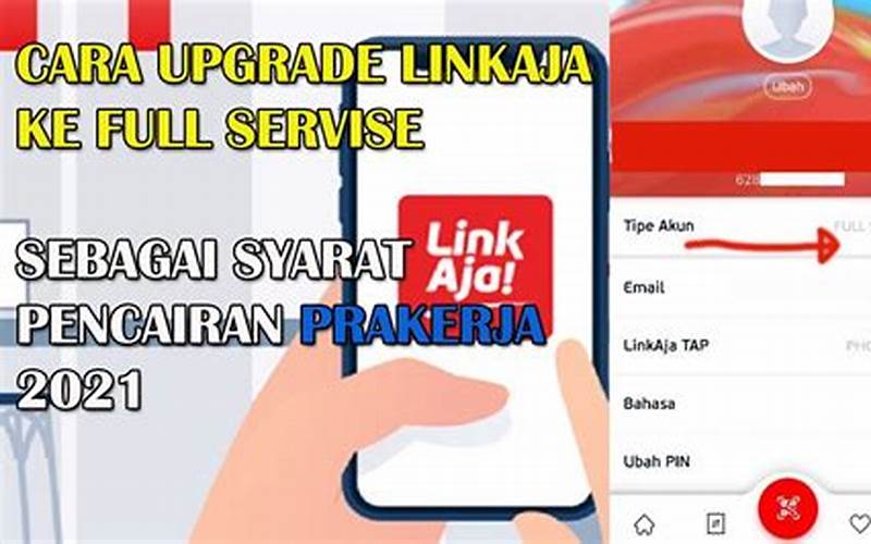 Cara Upgrade Linkaja Full Service