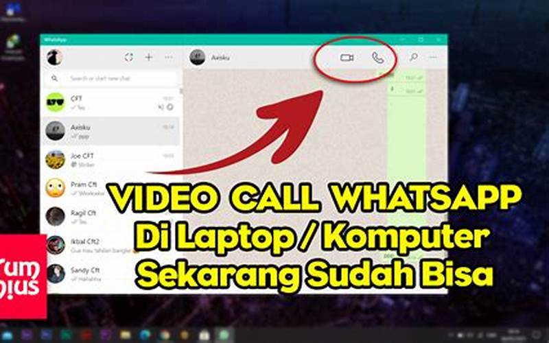 Cara Video Call Lewat Laptop