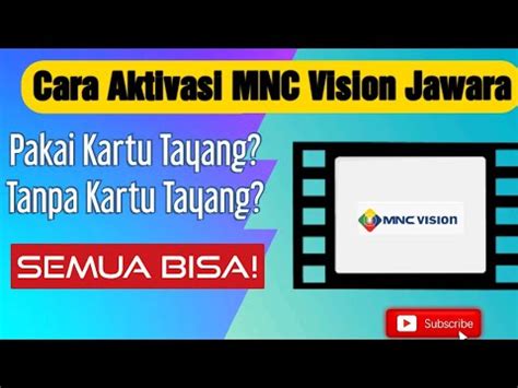Cara Aktivasi Jawara Vision