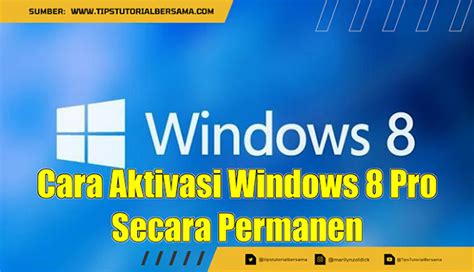 Cara Aktivasi Windows 8 Pro