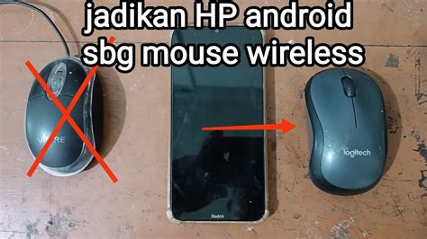 Cara Android Jadi Mouse