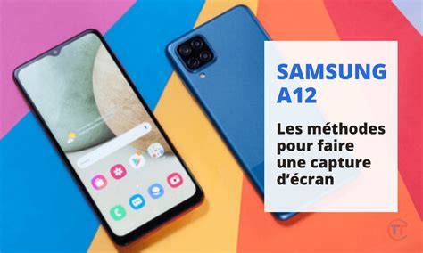 Cara Capture Samsung A12