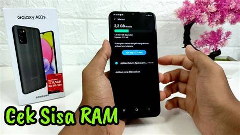 Cara Cek RAM Samsung A03s