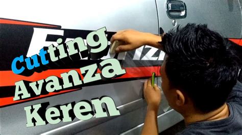 Cara Cutting Sticker Mobil