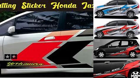 Cara Desain Cutting Sticker Mobil