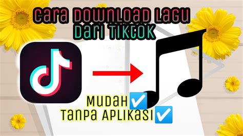Cara Download Lagu TikTok dengan Aplikasi Pihak Ketiga