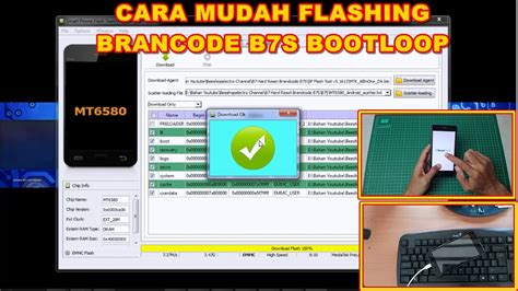 Cara Flashing Brandcode B7s Bootloop