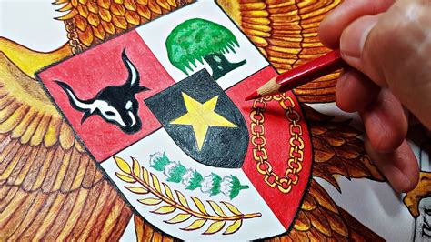 Cara Gambar Garuda