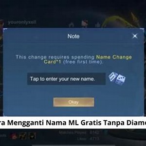 Cara Ganti Nama ML Gratis di Indonesia