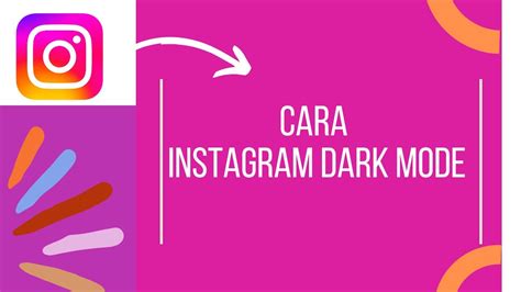 Cara Instagram Dark Mode