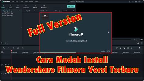 Cara Instal Filmora Di Laptop Atau Pc