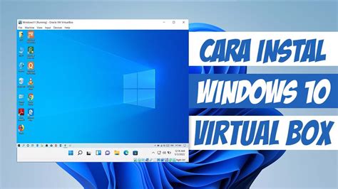 Cara Instal Windows 10 Di Virtualbox