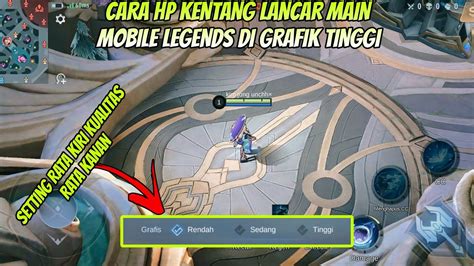 Cara Lancar Main Mobile Legend