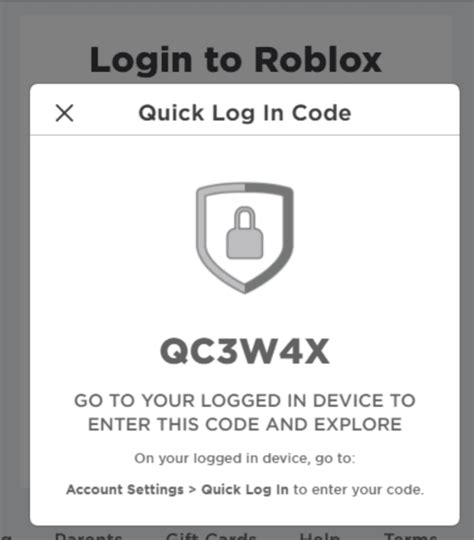Login Roblox dengan QR Code