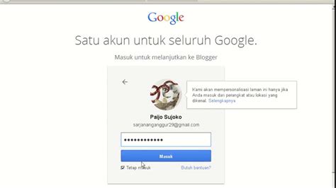 Cara Masuk Blogger Tanpa Login