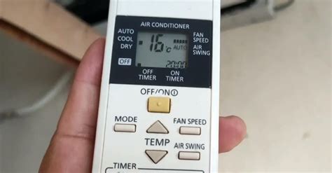 Cara Mematikan Timer Ac Panasonic