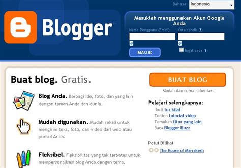 Cara Membuat Blog Gratis