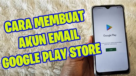 Cara Membuat Email Play Store
